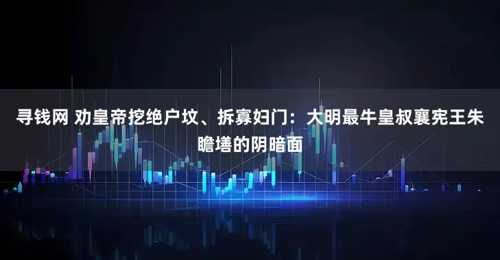 寻钱网 劝皇帝挖绝户坟、拆寡妇门：大明最牛皇叔襄宪王朱瞻墡的阴暗面