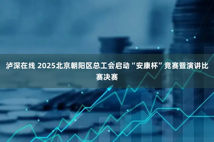 泸深在线 2025北京朝阳区总工会启动“安康杯”竞赛暨演讲比赛决赛